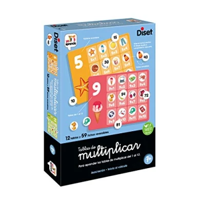 Image de Diset Goula Jeu éducatif pour Apprendre à Multiplier, 68973, Multicolore