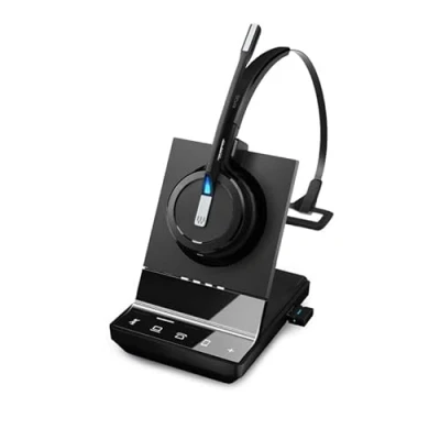 Image de EPOS IMPACT SDW 5016 EU/UK/AUS Wireless DECT Office Headset with base station for phone mobile and PC incl BTD 800 BT dongle