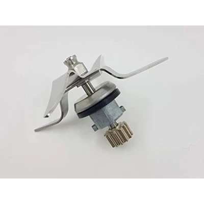 Image de T MIX lames en acier compatibles avec Robot Monsieur Cuisine Plus, Silvercrest, LIDL. (Avant d&#039;acheter, vérifier que le pignon inférieur des est adapté à votre machine)