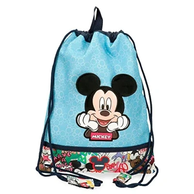 Image de Disney Mickey Be Cool Sac à Lunch Bleu 27x34 cms Polyester