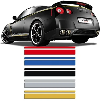 Image de auto STYLE Striping adhésif universel AutoStripe Cool350 d&#039;Or 2+3mm x 975cm