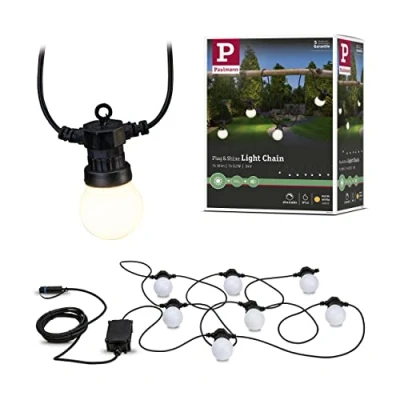 Image de Paulmann Plug &amp; Shine Chaîne lumineuse LED Globe 7x0,2W