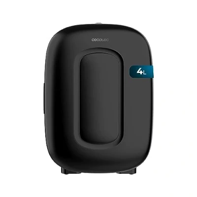 Image de Cecotec Mini Réfrigérateur Bolero MiniCooling 4L Bora Black, Fonctionnement 12V 220V, Compatible avec voitures et caravanes, Fonction de refroidissement chauffage, Plage température 5 65º