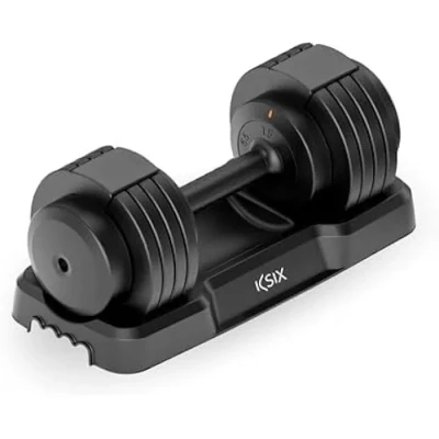 Image de Mancuerna Ajustable KSIX 25KG Noir Mixte Adulte