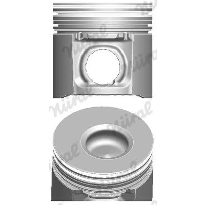 Image de NÜRAL 87 122200 10 Piston 94,4 avec canal de refroidissement, porte segment, pour bielle trapézoïdale RENAULT: MASTER 2 Kasten