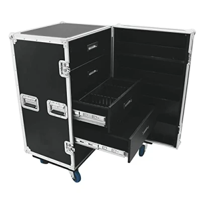 Image de Eurolite ROADINGER TSF 1 Coffre à tiroir Universel avec roulettes Flight Case