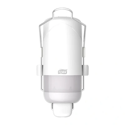 Image de Distributeur de savon liquide Tork blanc à levier S1 560100