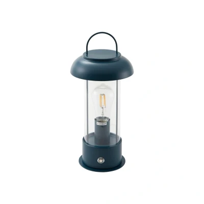 Image de Lindby lampe de table rechargeable Yvette, bleu, IP44, Touchdimmer