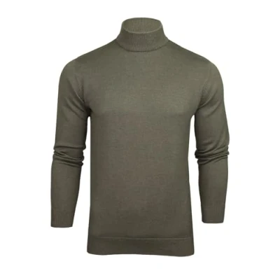 Image de Xact Pull en Coton à Turtleneck Col Roulé pour Homme (Dark Grey Marl) XL