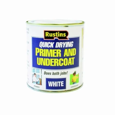 Image de Best Price Square Primer, Undercoat, White, 500ML WHPU500 by RUSTIN&#039;S