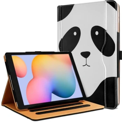 Image de Étui Housse de Protection Logicom R06 MV06 Éco cuir Compatible Tablette 10 pouces Camel