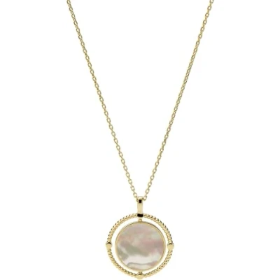 Image de Fossil Collier Pour Femmes Val, Longueur : 510mm + 50mm, Largeur 23mm En Acier Inoxydable Doré, JF03800710