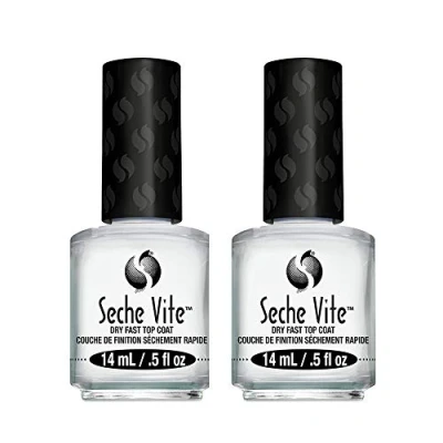 Image de Seche Vite Dry Fast Top Coat Boxed 0.5oz (2 Pack) by