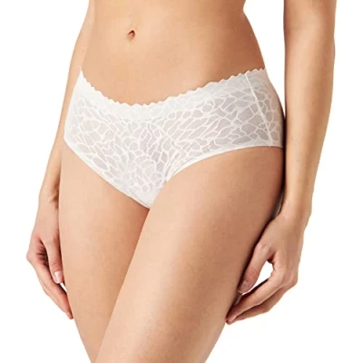 Image de sloggi Zero Feel Lace 2.0 Hipster Femme, Angora, XS
