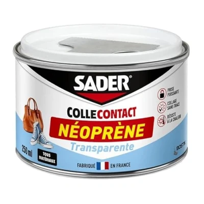 Image de SADER Colle Contact TRANSPARNTE 250ML