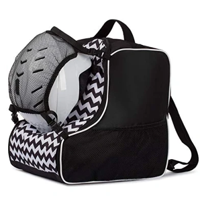 Image de Ferocity Sac à Chaussures de Ski pour Bottes avec Poche Filet Amovible Zig Zag with Mesh [054]