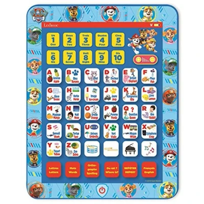Image de LEXIBOOK Paw Patrol JCPAD002PAi17 Tablette éducative bilingue d&#039;apprentissage Interactive en Anglais/polonais