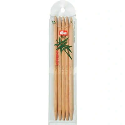 Image de Prym Bamboo (20 cm, 7,00 mm) Aiguille à Double Pointe 1 unité