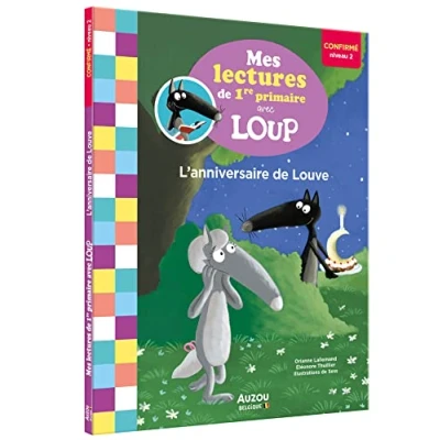 Image de MES LECTURES DE 1RE PRIMAIRE AVEC LOUP L&#039;ANNIVERSAIRE (Broché)