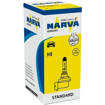 Image de NARVA 480763000 Ampoule, projecteur longue portée H8 12V 35W Halogène BMW: 5 Berline, 3 1 portes, AUDI: A3 3/5 A4 B8 Avant