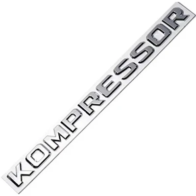Image de Other Kompressor Badge emblème chromé CLK SLK SL CLS ML GL A B C E S Class Mercedes