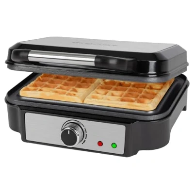 Image de Robot culinaire Gaufrier, Machine à Gaufre, Appareil Gaufre Professionnel, ProfiCook PC WA1240