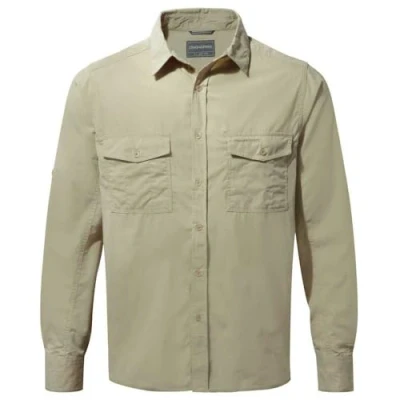 Image de Craghoppers Men&#039;s Kiwi Long Sleeved Shirt, Chemise de randonnée Homme