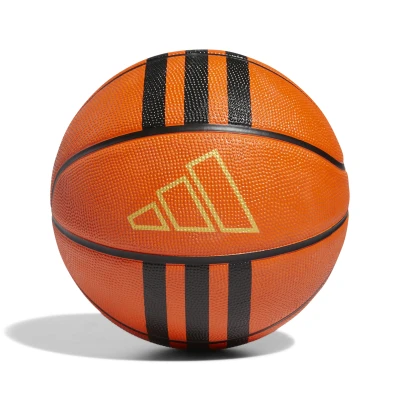 Image de adidas Performance 3S Rubber X3 Equipement de football, Taille: 5, Basketball natural/black/gold met.