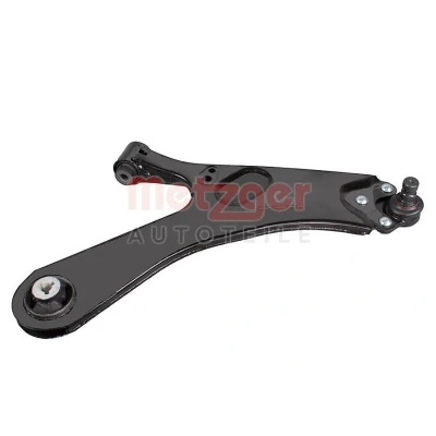 Image de METZGER 58166702 Bras de suspension avec support en caoutchouc, rotule Essieu avant droit, inférieur barre oscillant transversal 20
