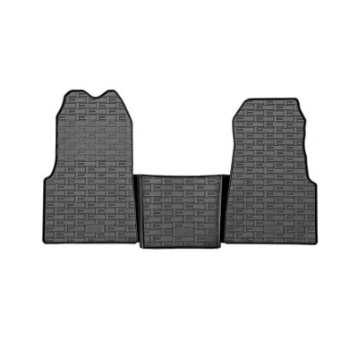Image de AutoStyle Set Ensemble de tapis sol Caoutchouc 3 noir 730mm 530mm CK RMX03