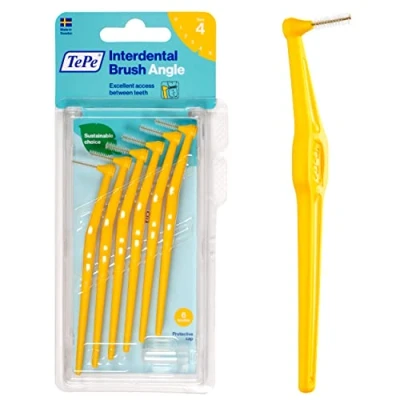 Image de TePe® Brossettes Interdentaires Angle Jaune 4 0,70 mm