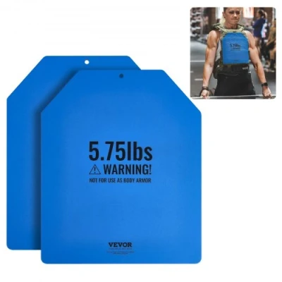 Image de VEVOR gewichtsvestplaten krachttraining hardlooptraining 2,6kgx2 halterschijven