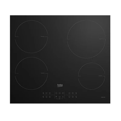 Image de Beko HII64200MT Plaque Noir Intégré (placement) 60 cm avec zone à induction 4 zone(s)