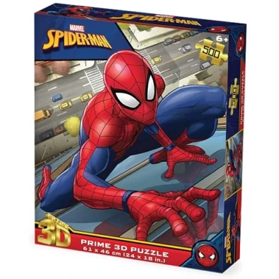 Image de Superhéroes,Marvel,Spiderman lenticular Does Not Apply Puzzle lenticulaire Marvel Spiderman 500 pièces, ST32629, Multicolore, único