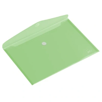 Image de HF2 Enveloppe Transparent Format A5 Paysage Vert/bleu/rouge/jaune/blanc