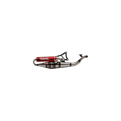 Image de pot scooter de yasuni z compatible avec nitro/aerox/ovetto/neos/jog r/mach g silencieux rouge