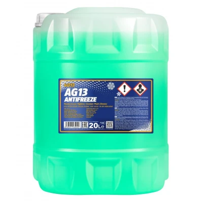 Image de MANNOL AG13 Hightec MN4013 20 Antigel SAE J1034, AFNOR NF R15 601, ASTM D3306, D4340, D4985, BS 6580:2010, NATO S 759 vert