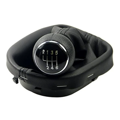 Image de L&amp;P A263 1 soufflet Levier de vitesse Pommeau la coiffe cuirette avec cadre piece rechange nombre 1t0711113 et 2K0711113