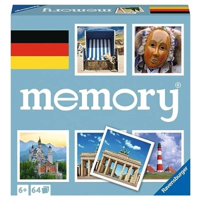 Image de Ravensburger Allemagne Memory® 20883 Le Classique du Jeu à Travers l&#039;Allemagne de mémoire pour 2 8 Joueurs partir 6 Ans