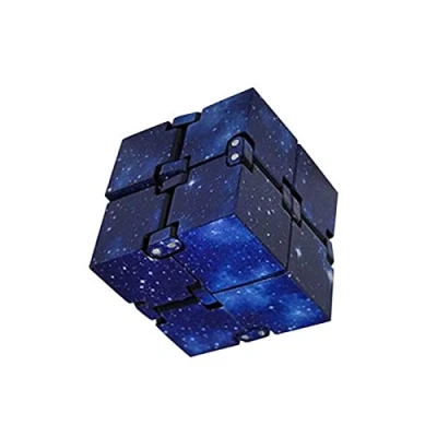 Image de 2021 Le Plus Récent Cube À Rabat Infinity, Infinity Fidget New Doigt Jouet pour Développer Cerveau Anti anxiété Stress Durée De l&#039;adulte Adulte