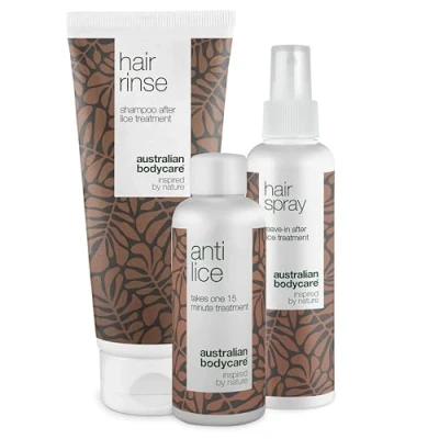 Image de Kit anti poux à l&#039;huile d&#039;arbre thé Solution ultime pour éliminer les et lentes avec un rinçage capillaire, spray capillaire traitement