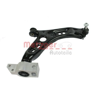 Image de METZGER 58080802 Bras de suspension avec rotule suspension, support en caoutchouc Essieu avant droit barre oscillant transversal