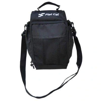 Image de Flat Cat Sac à Accessoires Universel ¤ Compatible avec la majorité des Chariots de Golf Un Grand Espace Rangement fermé par Zip 2 Poches latérales intérieures