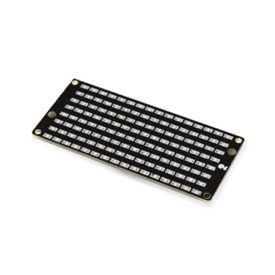 Image de Panneau matriciel à DEL Whadda 8 x 16 LEDs Noir 72 32 mm I²C
