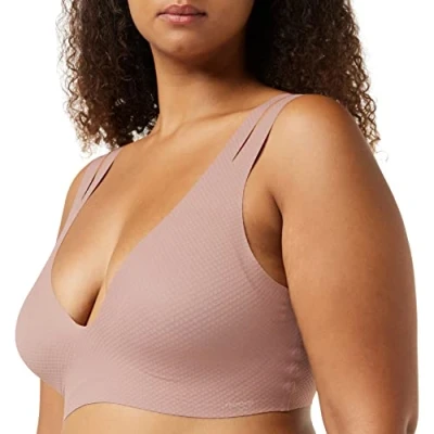 Image de Sloggi FEEL FLOW Soutiengorge triangle, Femme, Taille: 85B/C. 90A, Cacao