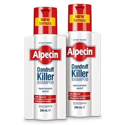 Image de Alpecin Dandruff Killer Shampooing Antipelliculaire 2x 250ml Enlève et prévient efficacement les pellicules