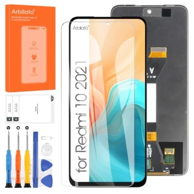Image de LCD Ecran pour Xiaomi Redmi 10 2021 21061119AG, 21061119DG, 21061119AL Affichage à L&#039;écran Tactile Digitizer Assemblée Remplacement