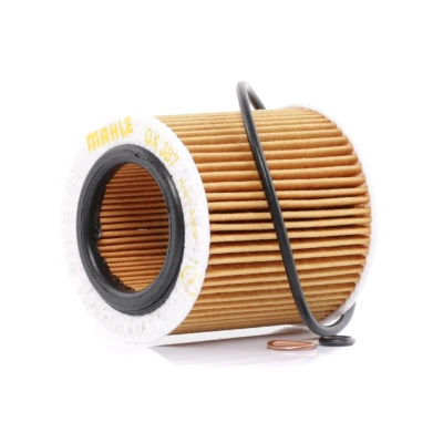 Image de MAHLE ORIGINAL OX 387D Filtre à huile Cartouche filtrante BMW: 5 Berline, X3, 1 Cabriolet