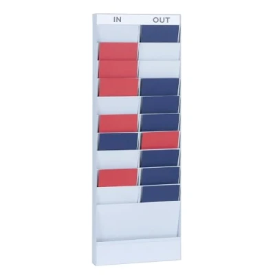 Image de PAPERFLOW 80029 Planning Polystyrène Office Planer 20 Cases Format A4 Élément Suivant Assorties