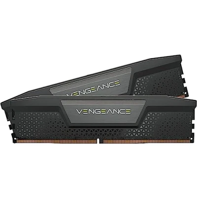 Image de CORSAIR VENGEANCE DDR5 RAM 32Go (2x16Go) 5200MHz CL40 Intel XMP Compatible iCUE Mémoire d&#039;Ordinateur Noir (CMK32GX5M2B5200C40)